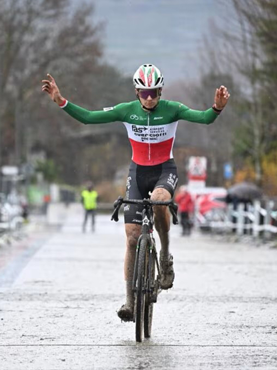 Patrik Pezzo Rosola, Guerciotti, Aigle (foto FCI)