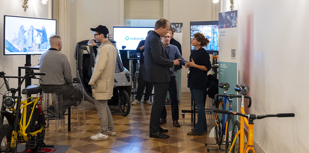 Come Corre la Bike Economy: un momento di scambio fra operatori del settore (foto Antinori)