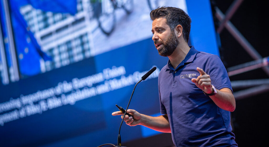 Manuel Marsilio, per 11 anni alla guida della Confederation of the European Bicycle Industry, aprirà i lavori (foto Conebi)