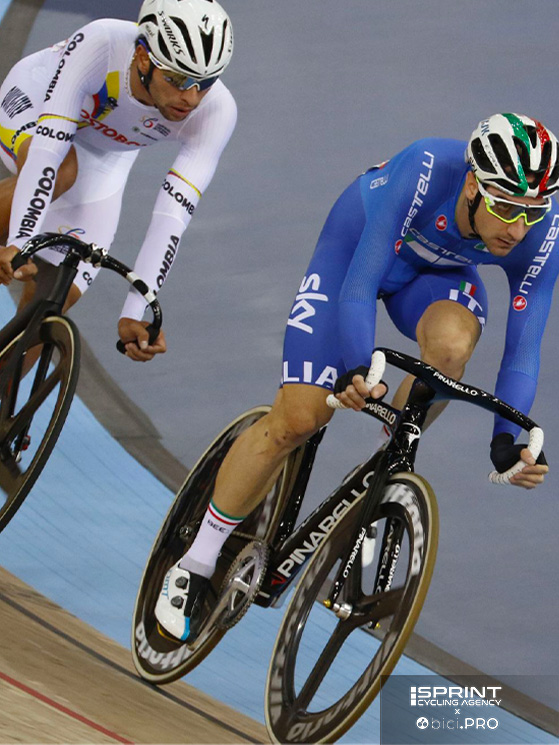 Campionati del mondo pista 2016, Londra, Elia Viviani, Fernando Gaviria