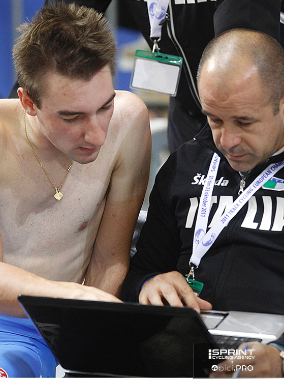 Campionati europei Apeldoorn 2011, Elia Viviani, Marco Villa