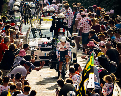 Tour de France 2020, Tadej Pogacar, cronoscalata Planche des Belles Filles