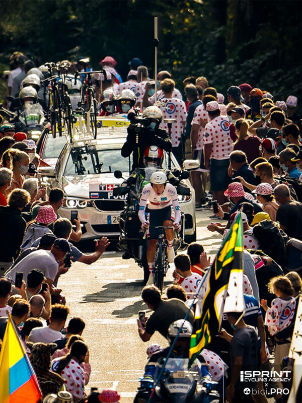 Tour de France 2020, Tadej Pogacar, cronoscalata Planche des Belles Filles