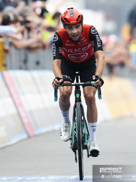 Giro d'Italia 2025, Sestriere, 20a tappa, Alessandro Verre