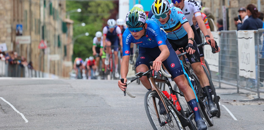 Lo scorso anno invece, correndo l'Eroica in maglia azzurra, Proietti arrivò 11° (photors.it)