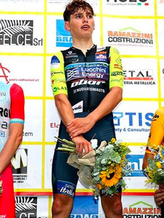 Dopo la vittoria del 15 agosto a Montecampione, Proietti ha iniziato ad avere problemi di salute (foto Instagram/Rodella)