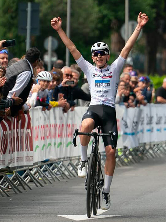 A Roma la vittoria di Alesiani al GP Liberazione (foto Simone Lombi)