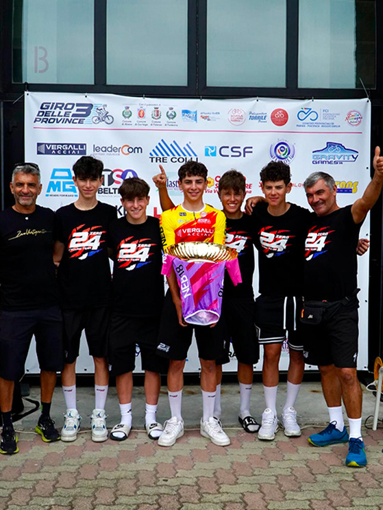 Il 24 agosto, Alessiani porta a casa il Giro delle Tre Province