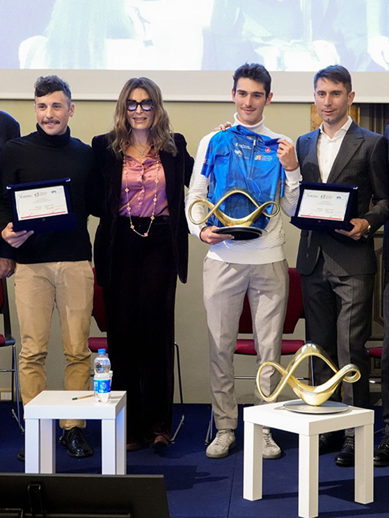 Scaroni, Velasco e Ulissi sono stati premiati dal ministro Santanché