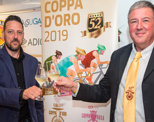 Presentazione Copa d'Oro 2019, Stefano Casagranda, Ugo Segnana