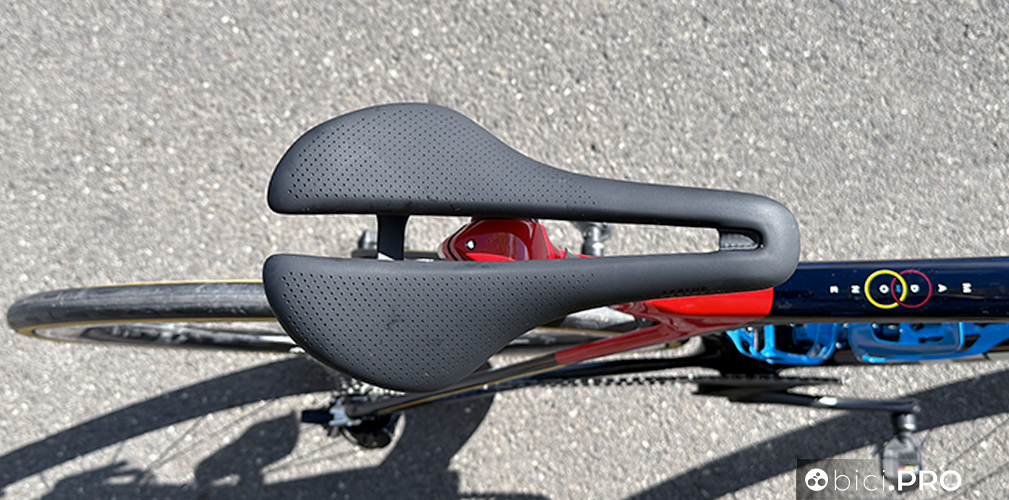 La sella Trek con la tecnologia AirLoom, stampo 3D reticolare