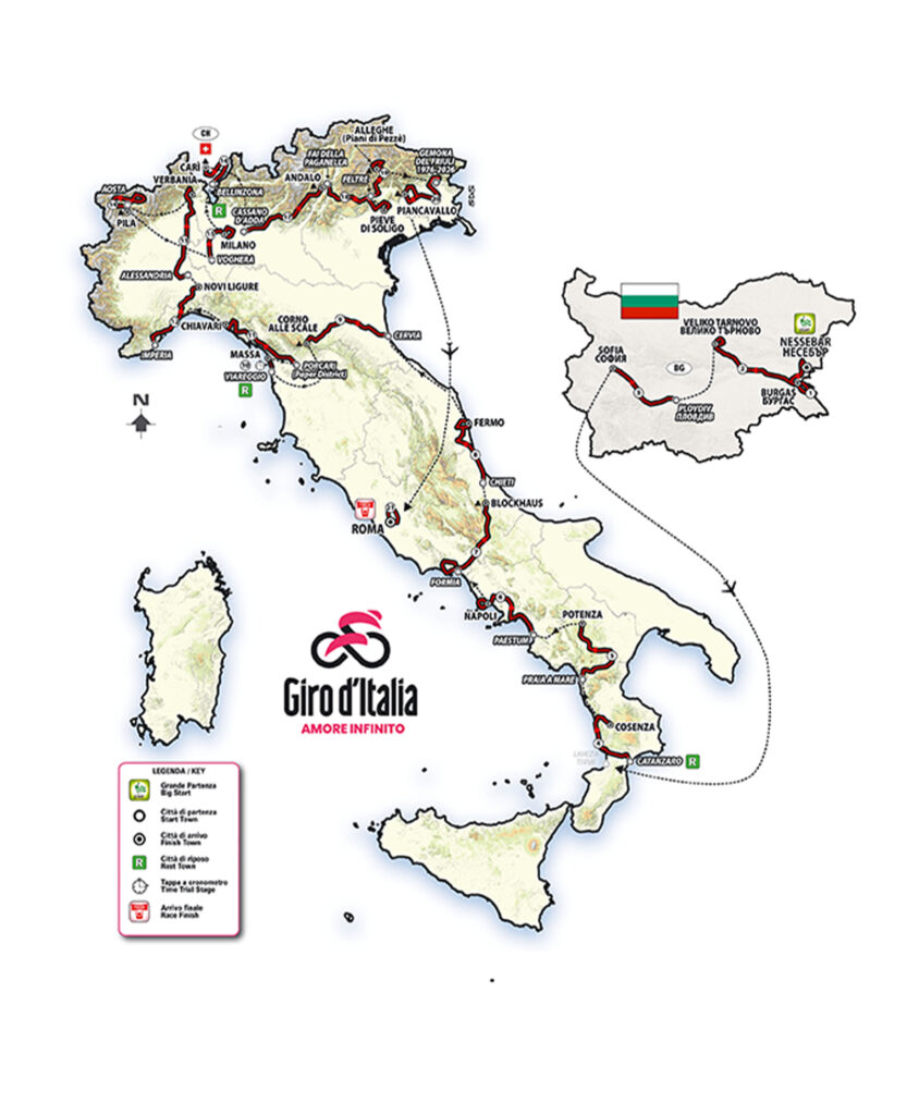 Non solo per scalatori? Roma presenta il Giro d'Italia numero 109 ...