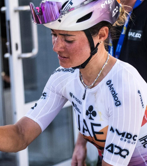 Sofia Bertizzolo è nata il 21 agosto 1997. Dopo 4 anni alla UAE nel 2026 correrà nella FDJ (foto Wschodnia Polska)