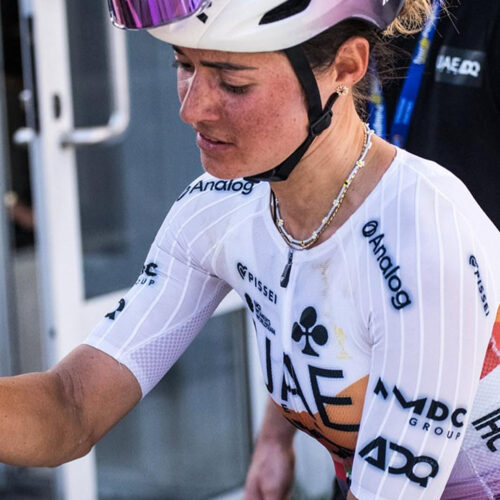 Sofia Bertizzolo è nata il 21 agosto 1997. Dopo 4 anni alla UAE nel 2026 correrà nella FDJ (foto Wschodnia Polska)