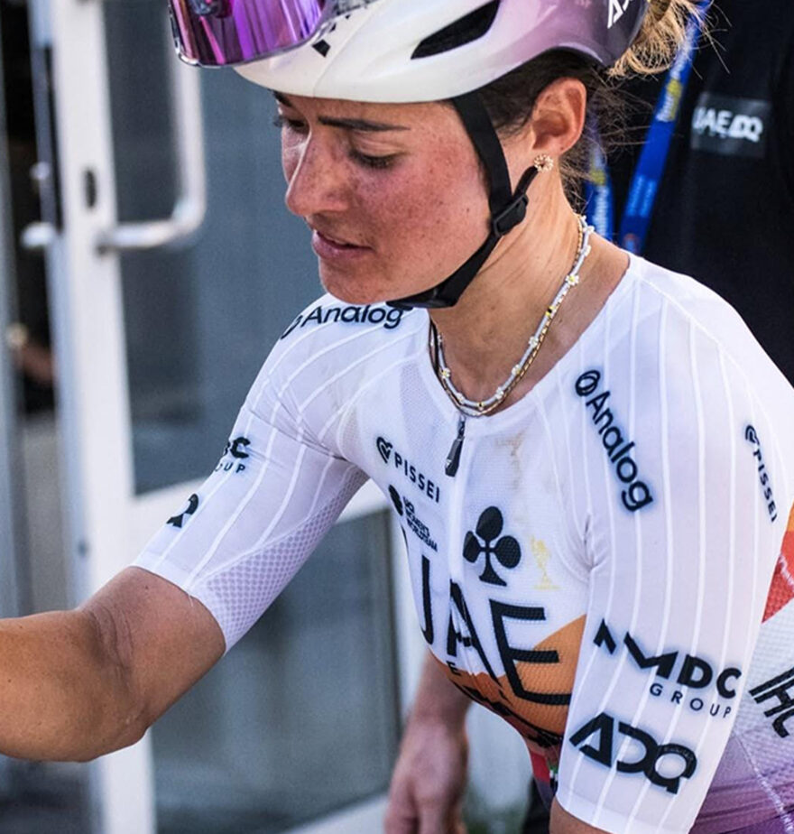 Sofia Bertizzolo è nata il 21 agosto 1997. Dopo 4 anni alla UAE nel 2026 correrà nella FDJ (foto Wschodnia Polska)