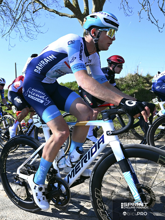 Borgo nel 2026 sarà pro' con la Bahrain, ma già quest'anno ha corso con la formazione WT in 8 occasioni