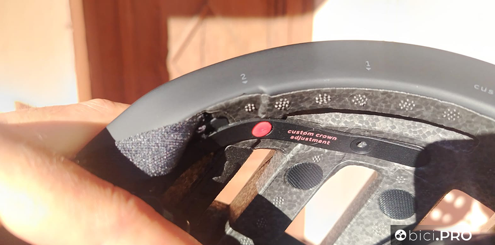 casco Kudo di Fizik regolazione