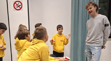 Alexander Konychev vive a San Marino ed è stato ospite d'onore della festa del Comitato Provinciale FCI di Rimini (foto facebook)