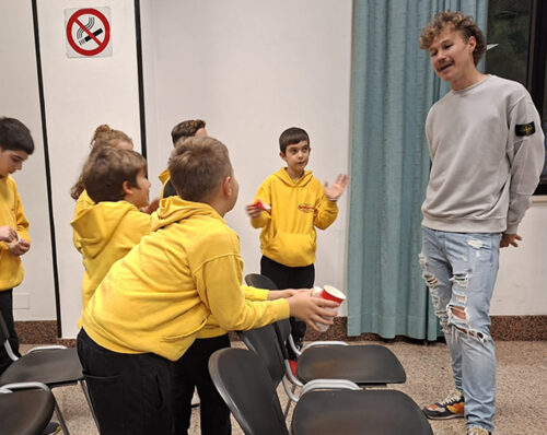 Alexander Konychev vive a San Marino ed è stato ospite d'onore della festa del Comitato Provinciale FCI di Rimini (foto facebook)