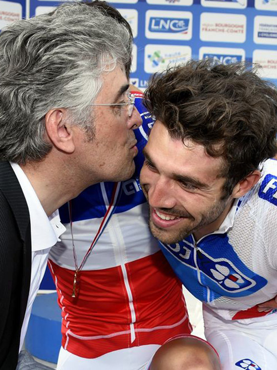 Con Thibaut Pinot sono arrivate soddisfazioni ma soprattutto la condivisione di tante emozioni