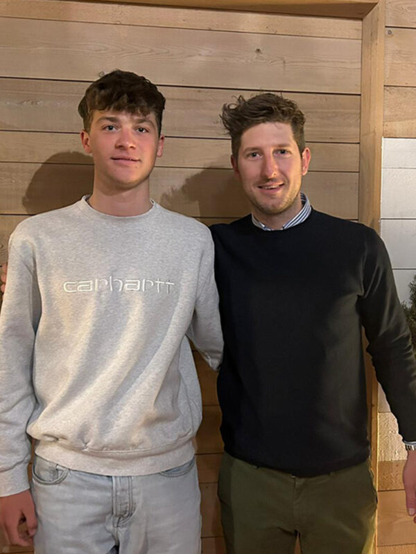 Sacha Modolo segue Alessandro Borgo fin dalle categorie giovanili e lo ha consigliato su tanti aspetti