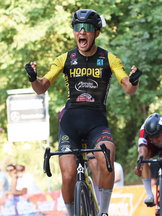 Matteo Regnanti approda al professionismo con molte ambizioni (foto Rodella)