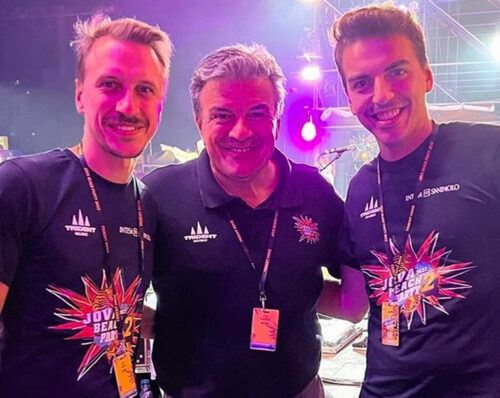 Jova Beach Party, Fabrizio Borra, Luca Borra, Daniele Borra