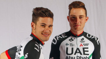 UAE Team Emirates 2017, Filippo Ganna, SImone Consonni