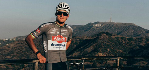 Mathieu Van der Poel, vacanze 2025, California (immagine Instagram)