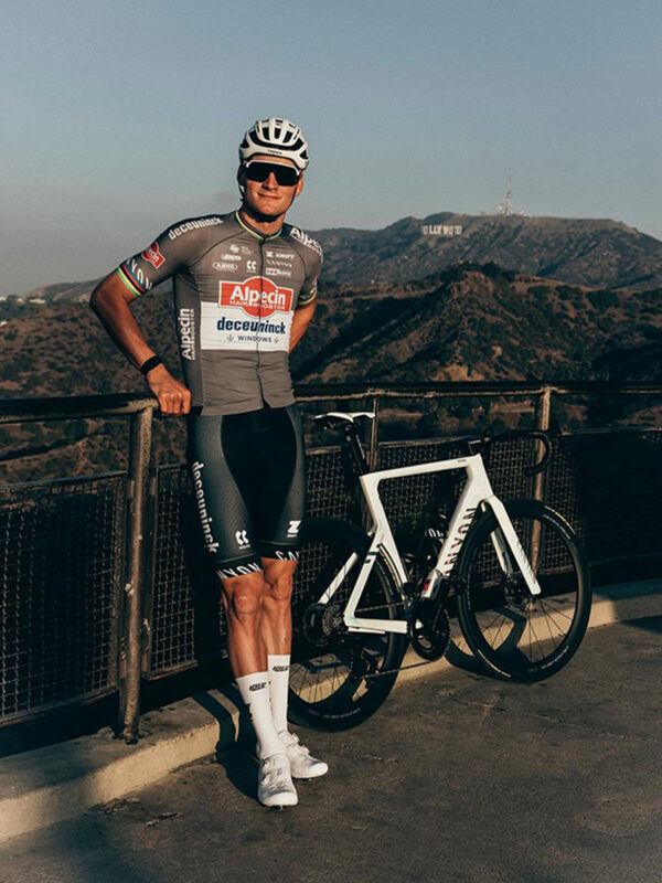 Mathieu Van der Poel, vacanze 2025, California (immagine Instagram)