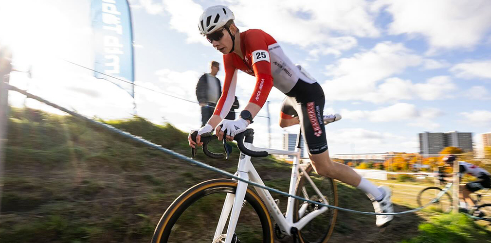 Vilmar Aastrup è un classe 2007, qui in azione al campionato nazionale (foto Stefanek)