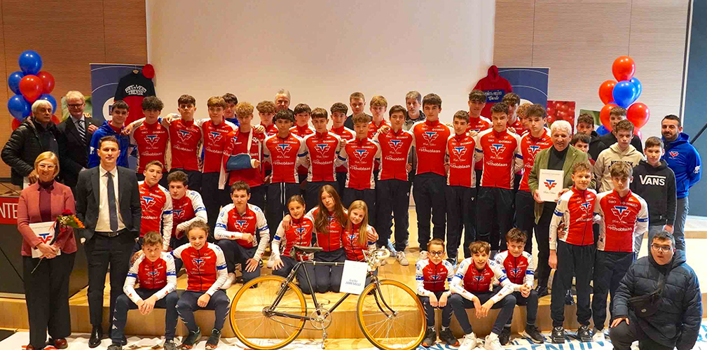 Alla festa di Cirè di Pergine, i ragazzi di tutte le squadre del Forti e Veloci