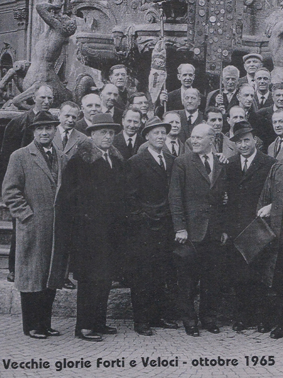 Ottobre 1965: 40 anni dopo la fondazione i primi atleti della Forti e Veloci si ritrovano a Trento