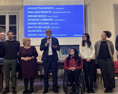 Como, Decathlon, serata giovani, abbandono ciclismo giovanile