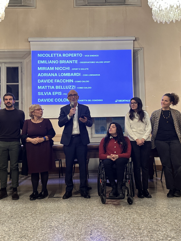 Como, Decathlon, serata giovani, abbandono ciclismo giovanile