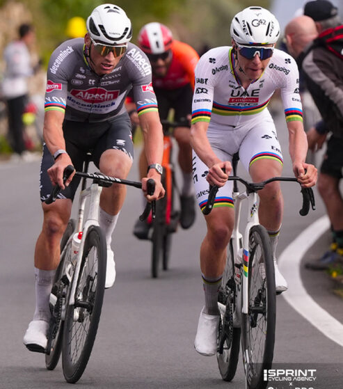 Milano-Sanremo 2025, Poggio, Tadej Pogacar, Mathieu Van der Poel, Filippo Ganna