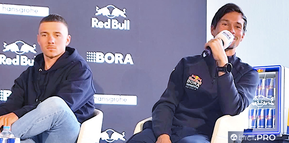 Davvero non ci sono sembrati essere problemi di convivenza fra Remco e Roglic, anche perché hanno obiettivi e calendari diversi