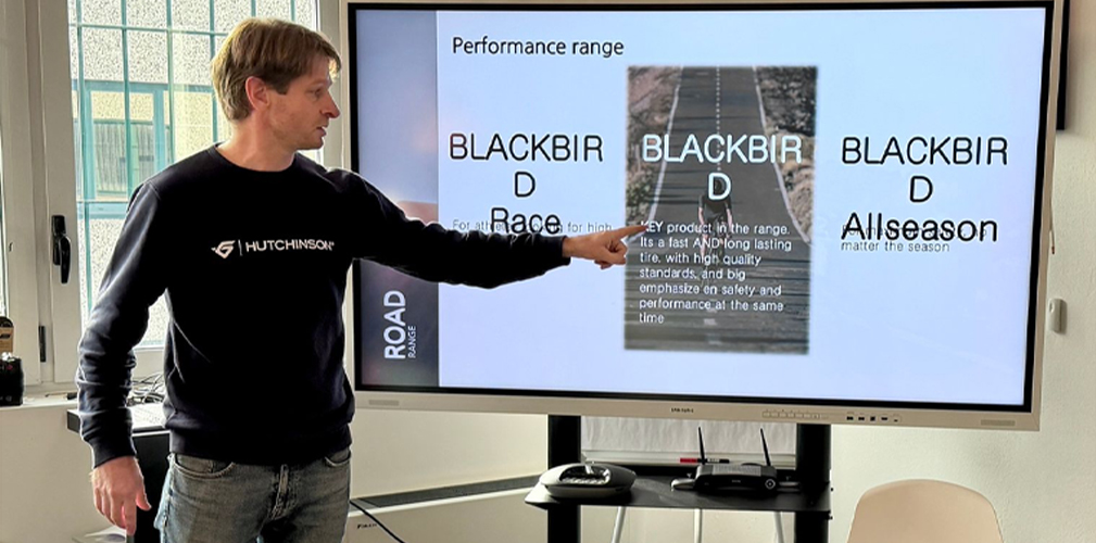 Presenti anche i tecnici Hutchinson arrivati dalla Francia: il 2026 sarà ricco di novità