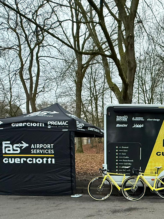 Gazebo Guerciotti, FAS Airport Service-Guerciotti-Premac