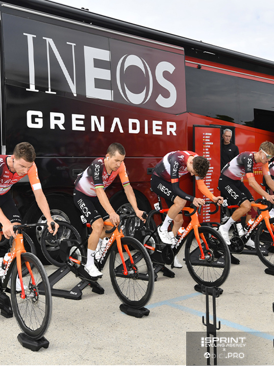 La Ineos Racing Academy di Cioni avrà un'assistenza di prim'ordine, ma non l'altissimo livello della WorldTour