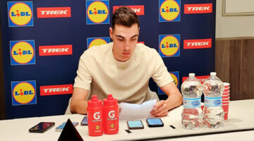 Training camp, ritiro Lidl-Trek, Denia, dicembre 2025, Juan Ayuso