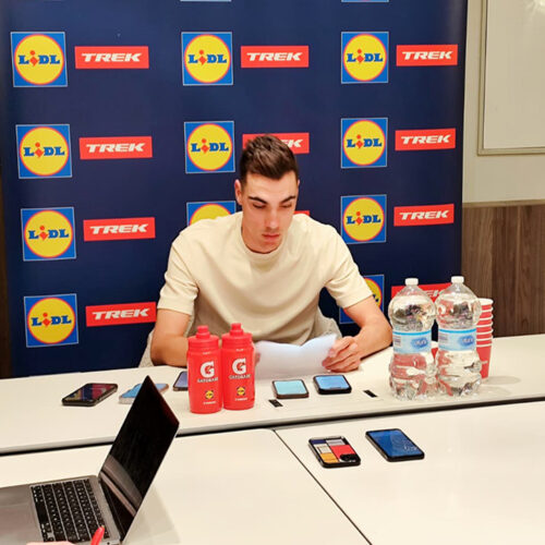 Training camp, ritiro Lidl-Trek, Denia, dicembre 2025, Juan Ayuso