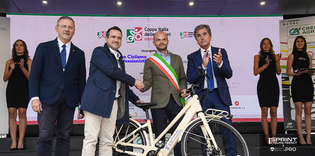 Veneto Classic 2025, Nicola Finco sindaco di Bassano del Grappa, Roberto Pella
