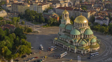 Sovia, Bulgaria, veduta aerea (depositphotos.com)