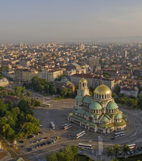 Sovia, Bulgaria, veduta aerea (depositphotos.com)