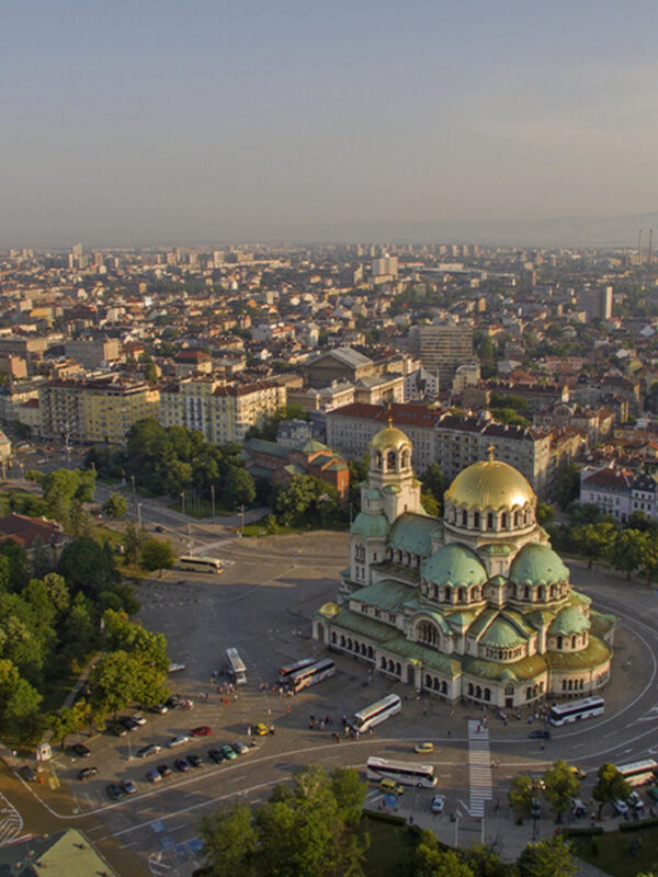 Sovia, Bulgaria, veduta aerea (depositphotos.com)