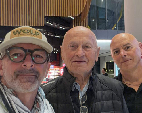 Pino Toni, Bruno Reverberi, Roberto Reverberi partenza per Uzbekistan, 23 novembre 2025