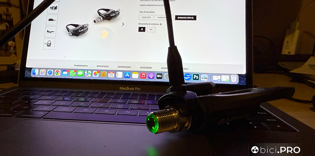 Garmin Rally RS210, il power meter con i Newton. Il test completo