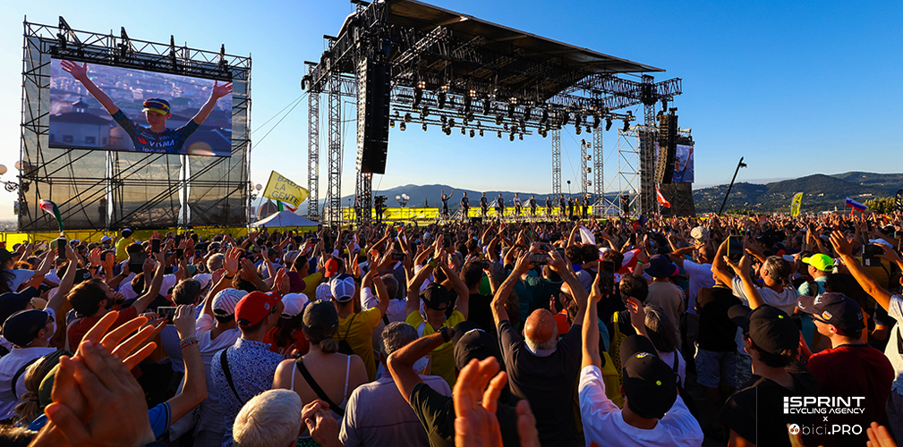 Firenze accolse così Vingegaard al Tour del 2024: sarà così anche al Giro 2026?