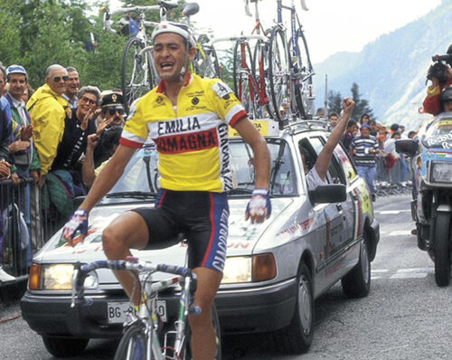 Giro d'Italia dilettanti 1992, Marco Pantani, Cavalese-Pian di Pezzè